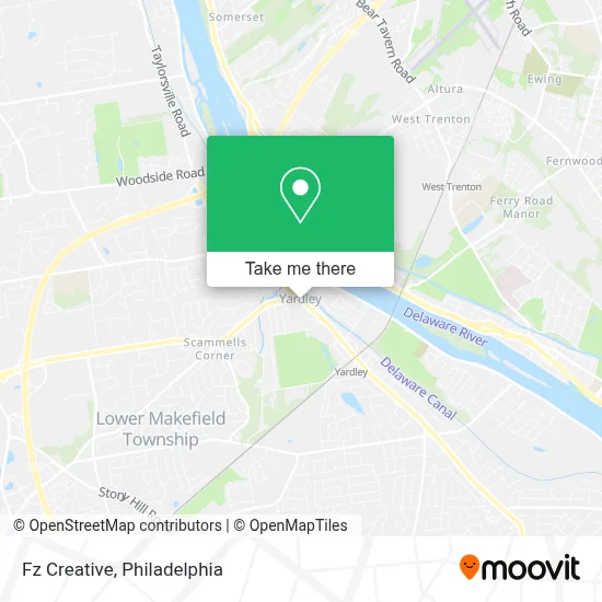Fz Creative map
