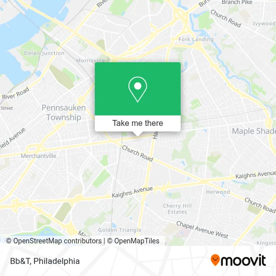 Bb&T map