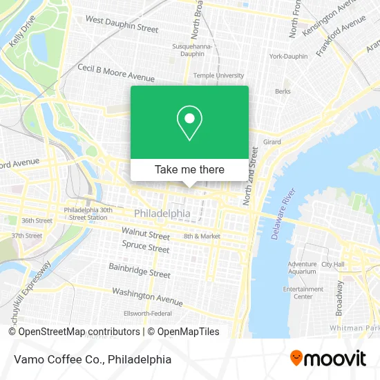 Vamo Coffee Co. map