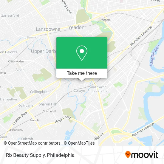 Rb Beauty Supply map