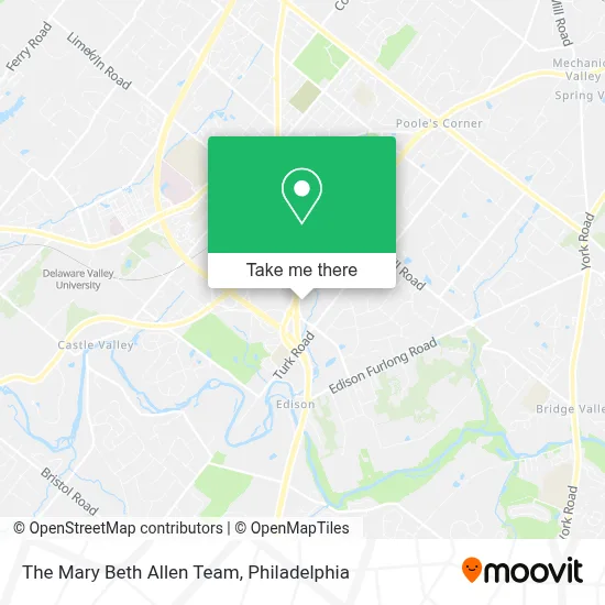 The Mary Beth Allen Team map