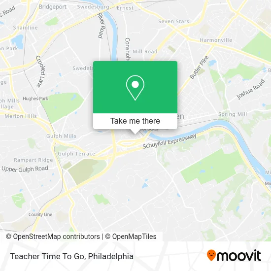 Teacher Time To Go map