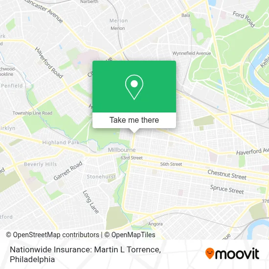 Nationwide Insurance: Martin L Torrence map