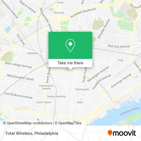 Total Wireless map