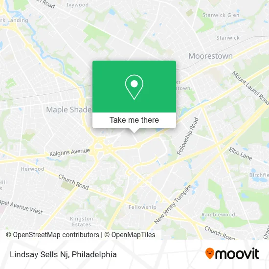 Lindsay Sells Nj map