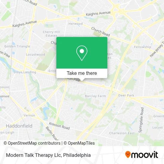 Modern Talk Therapy Llc map