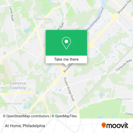 At Home map
