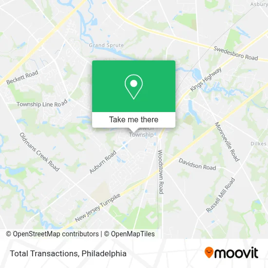 Total Transactions map