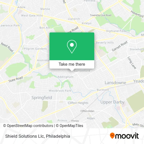 Shield Solutions Llc map