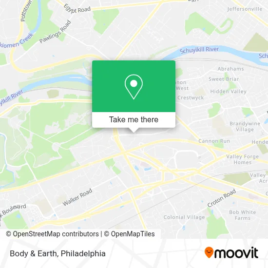 Body & Earth map