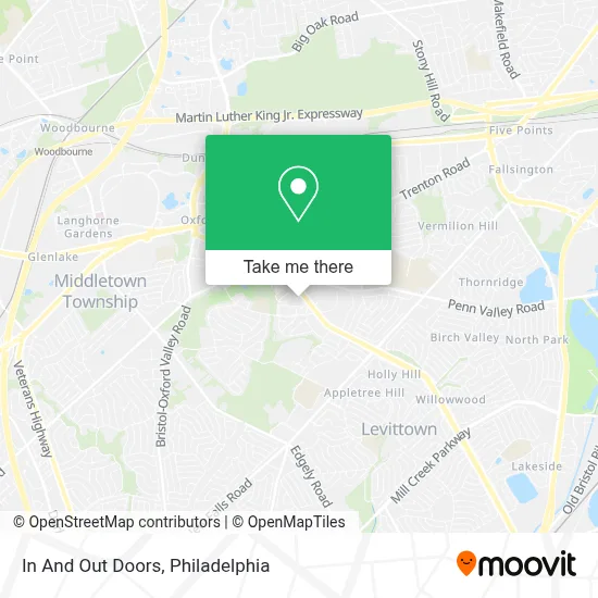 In And Out Doors map