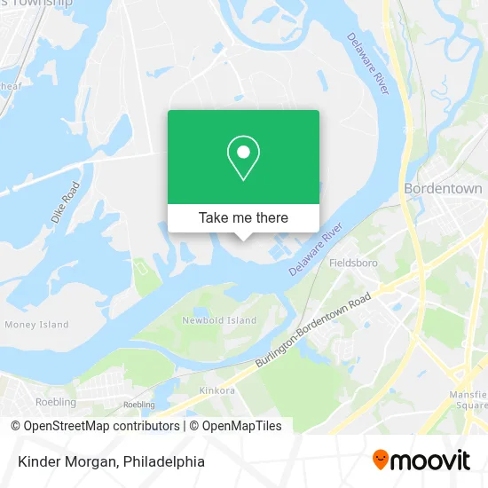 Kinder Morgan map