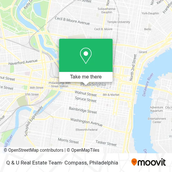 Q & U Real Estate Team- Compass map
