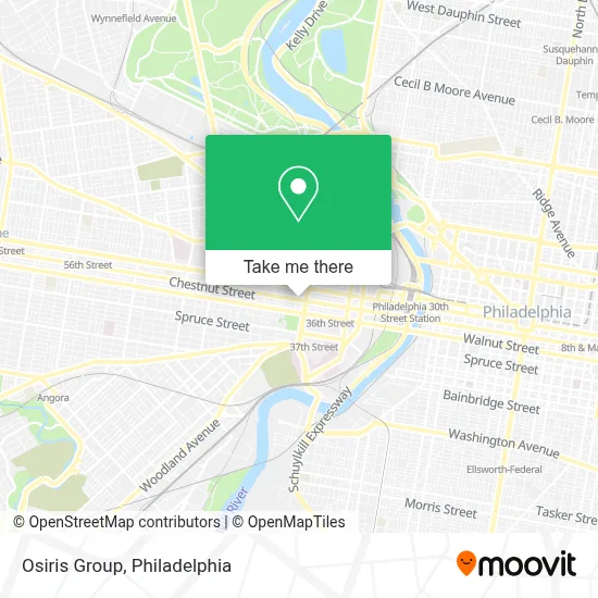 Osiris Group map