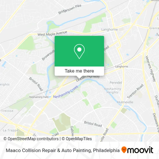 Maaco Collision Repair & Auto Painting map