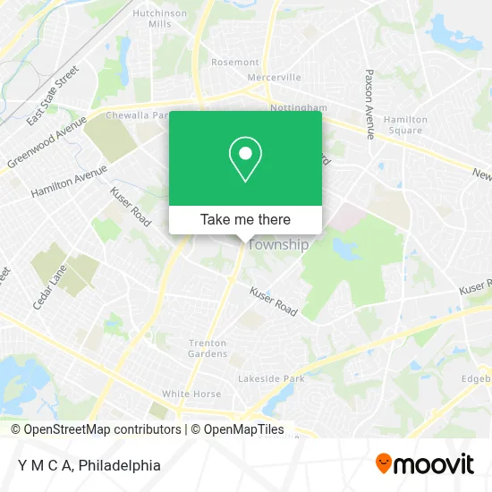 Y M C A map