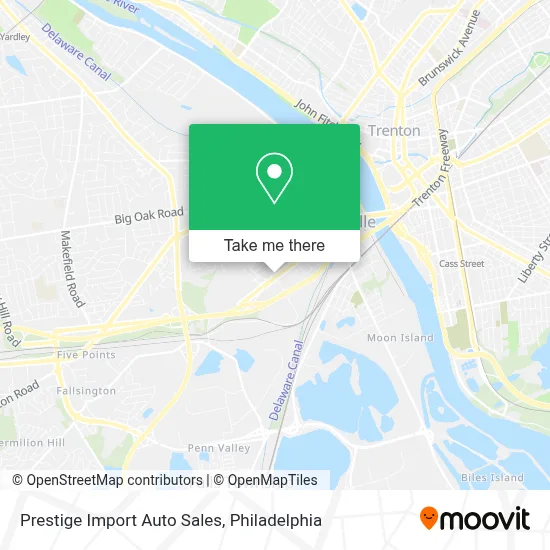 Prestige Import Auto Sales map