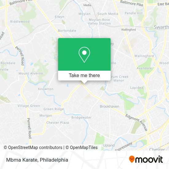 Mbma Karate map