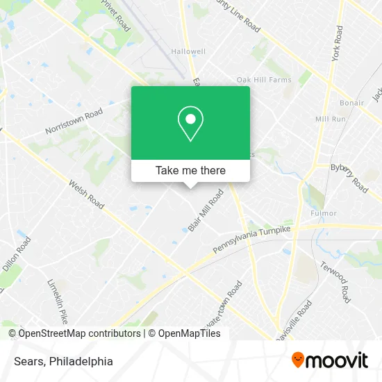 Sears map