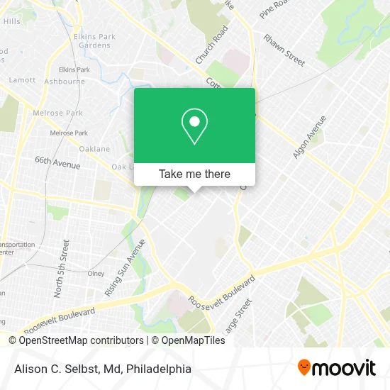Alison C. Selbst, Md map