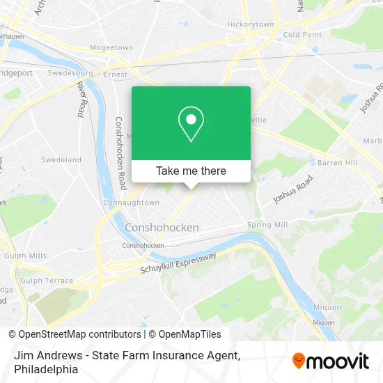 Jim Andrews - State Farm Insurance Agent map
