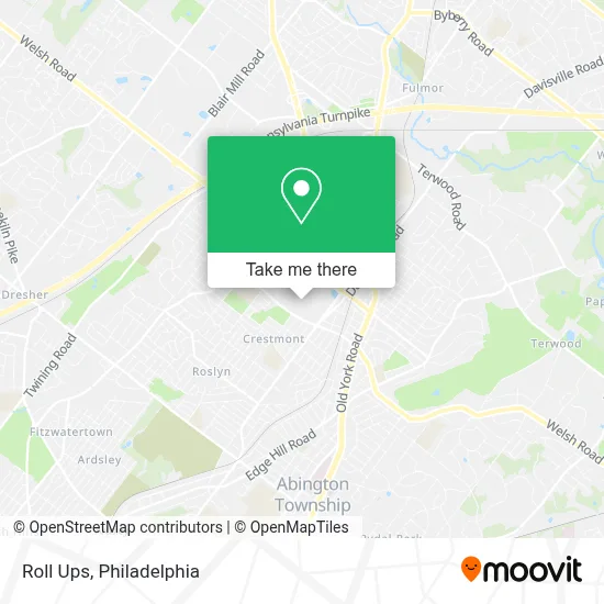 Roll Ups map