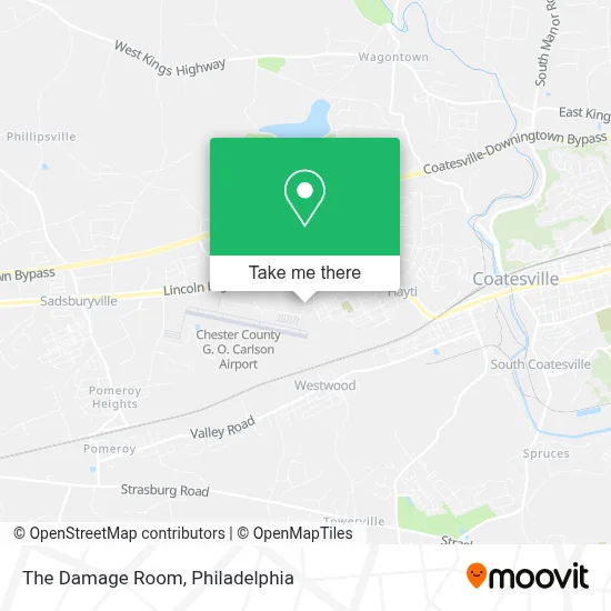 The Damage Room map
