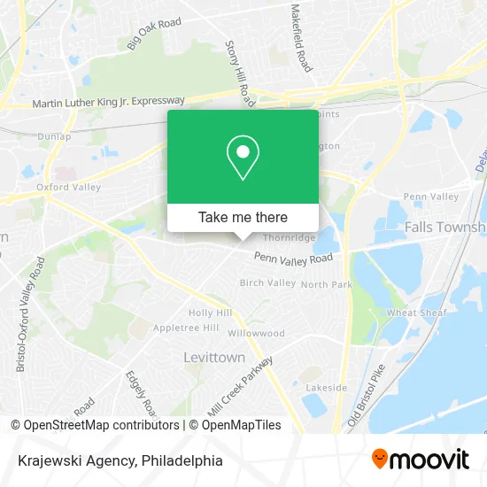 Krajewski Agency map
