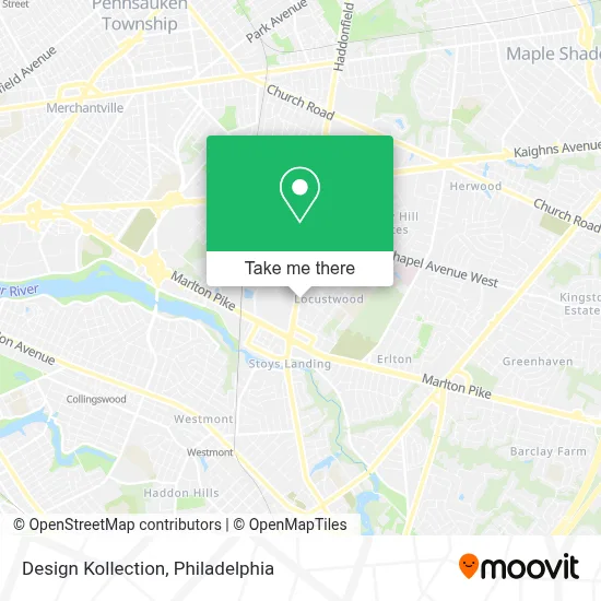 Design Kollection map