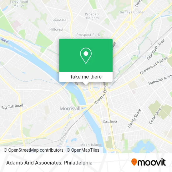Adams And Associates map