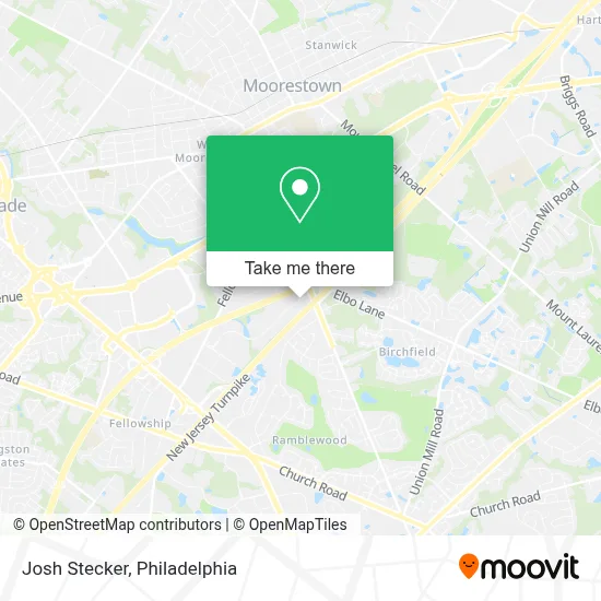 Josh Stecker map