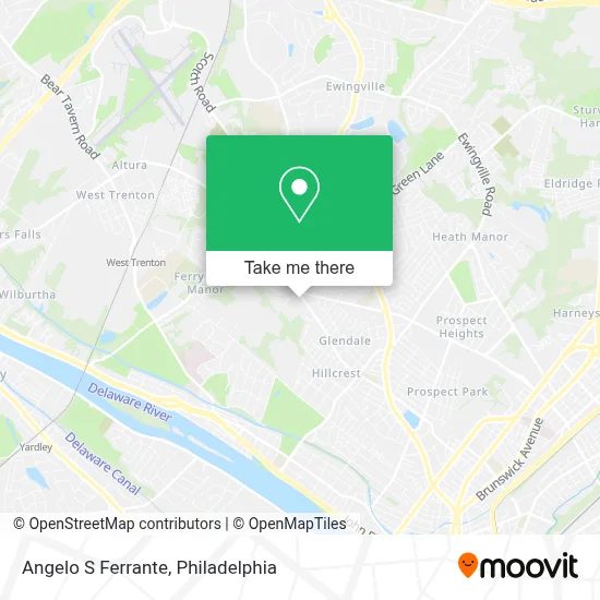 Angelo S Ferrante map
