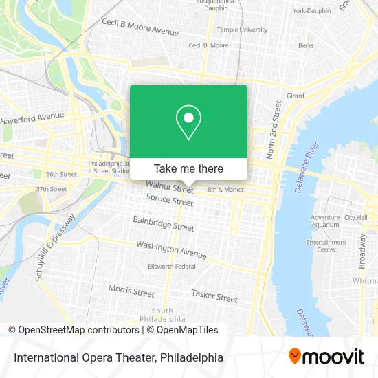 International Opera Theater map