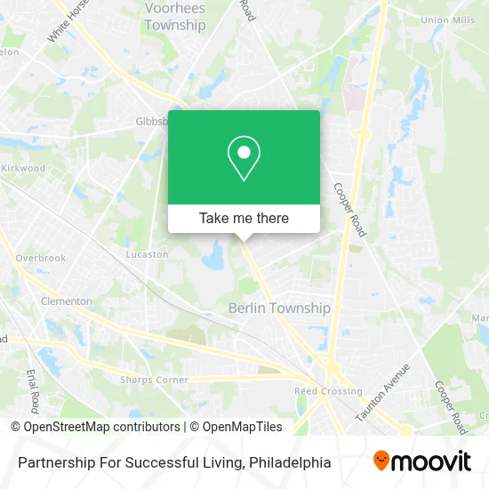 Partnership For Successful Living map