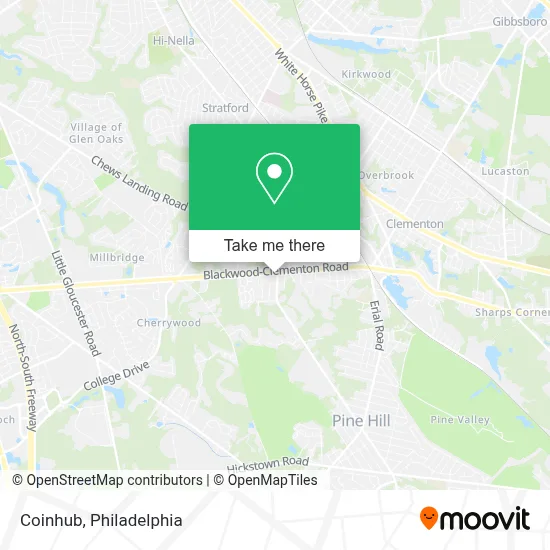 Coinhub map
