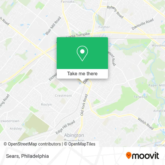Sears map