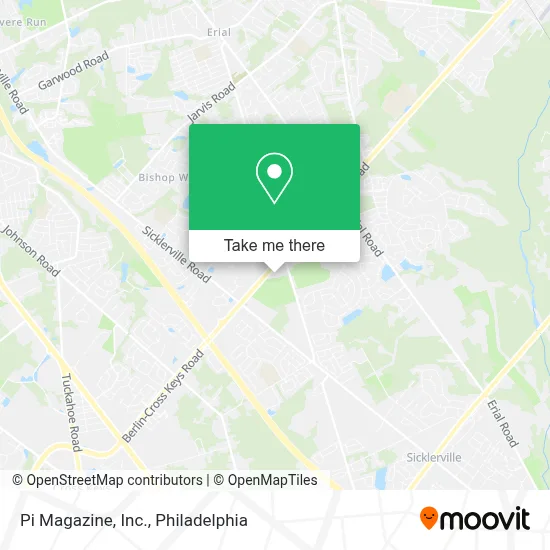 Pi Magazine, Inc. map