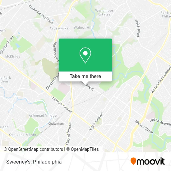 Sweeney's map