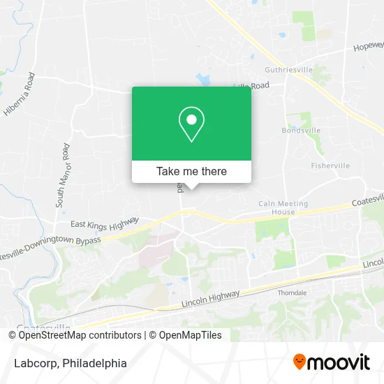 Labcorp map