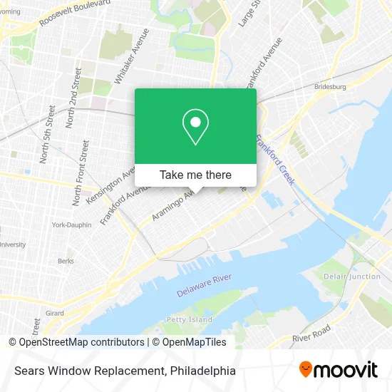 Sears Window Replacement map