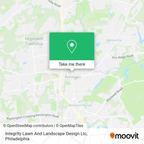 Integrity Lawn And Landscape Design Llc map