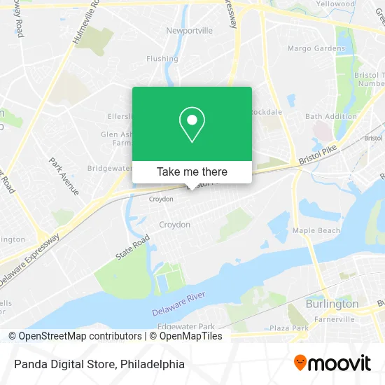 Panda Digital Store map