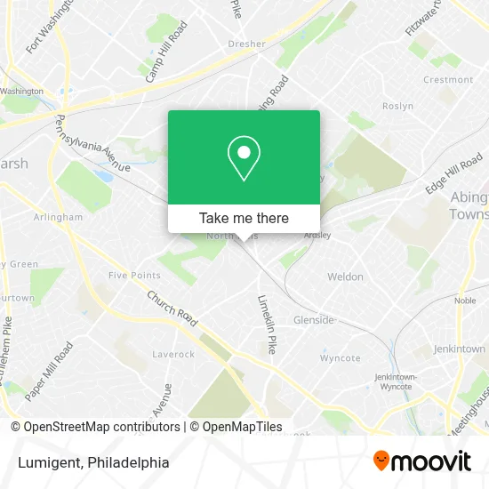 Lumigent map