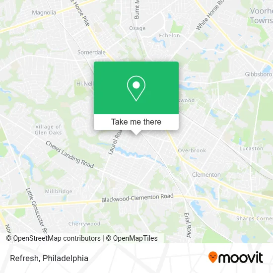 Refresh map