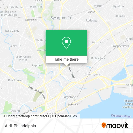 Aldi map
