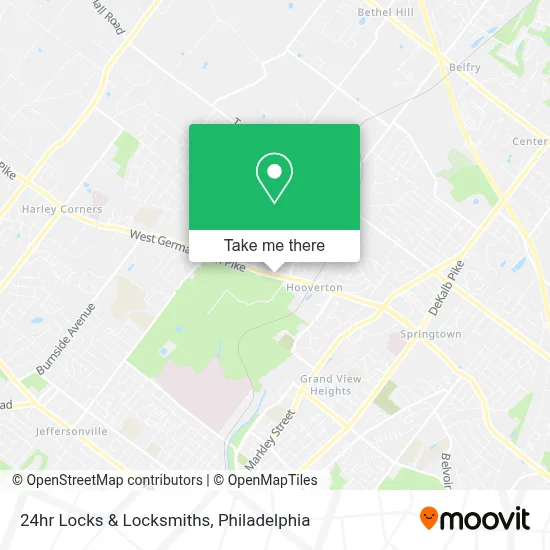 24hr Locks & Locksmiths map