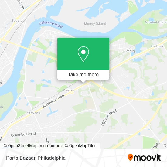 Parts Bazaar map