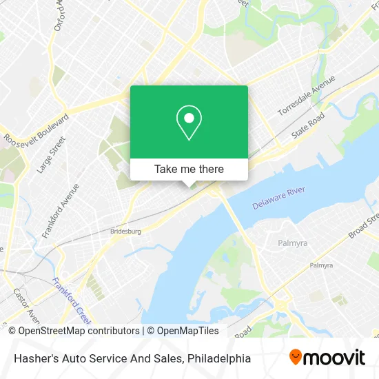 Hasher's Auto Service And Sales map