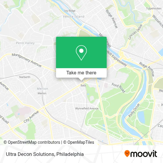 Ultra Decon Solutions map