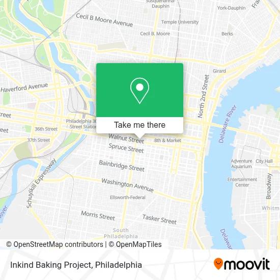 Inkind Baking Project map